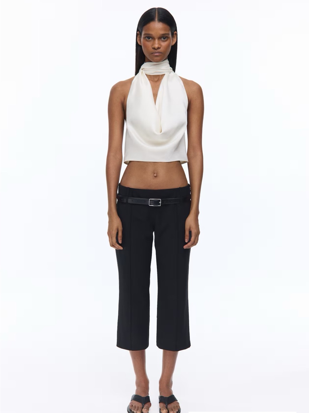 LIVIA NUNES X H&M WOOL CAPRI PANTS